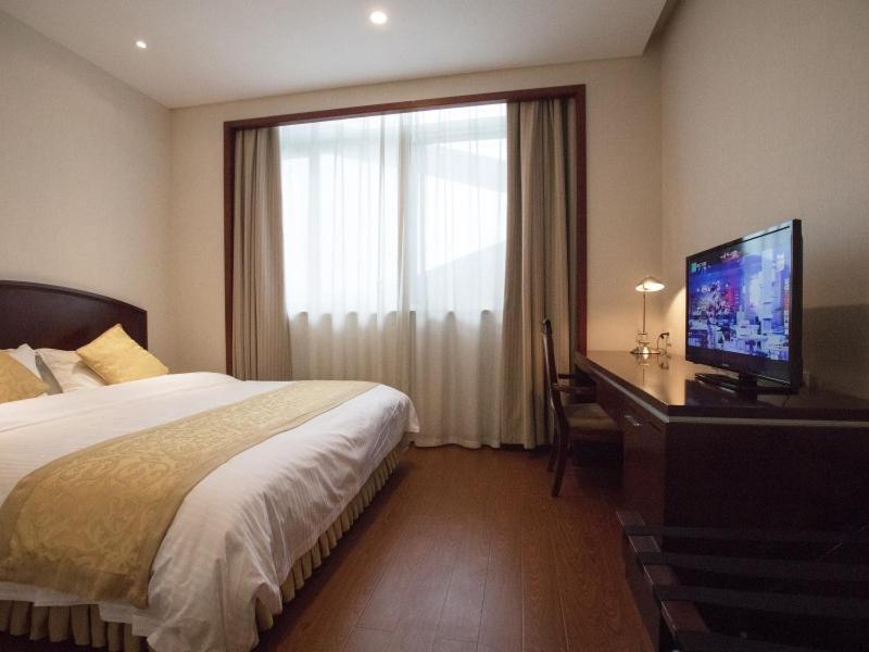 Greentree Alliance Suzhou Wuzhong North Zhongshan Road Jinmanting Hotel מראה חיצוני תמונה